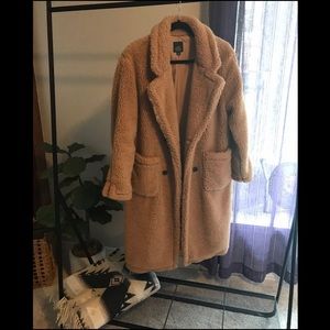 Long Teddy Coat (Wild Fable)